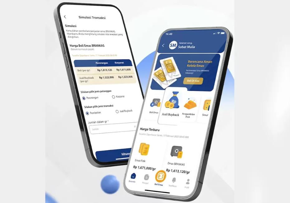 Harga Antam Melejit Aplikasi BRANKAS Revolusi Investasi Emas